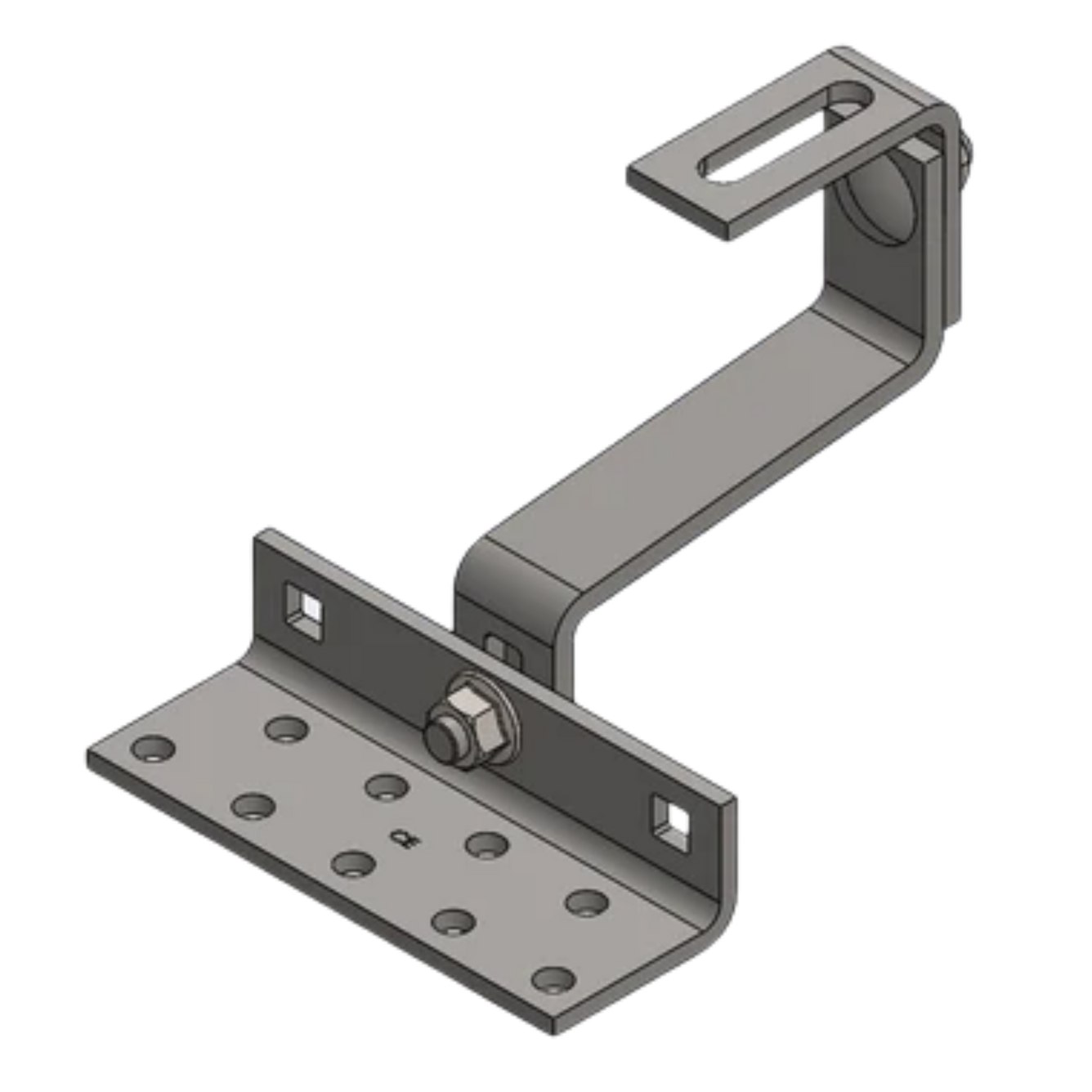 Mittellast-Dachhaken, 3-fach-verstellbar (1.4016 MT6x30x117mm)